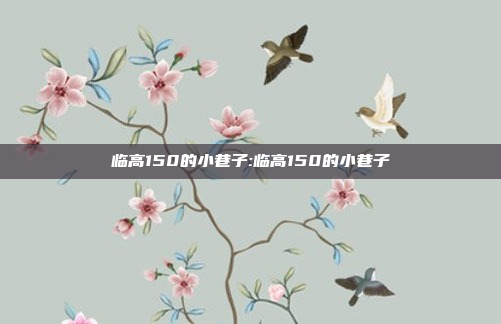 临高150的小巷子:临高150的小巷子