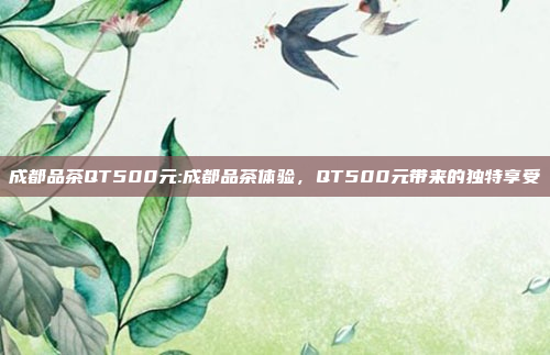 成都品茶QT500元:成都品茶体验，QT500元带来的独特享受