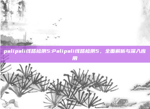 palipali线路检测5:Palipali线路检测5，全面解析与深入应用